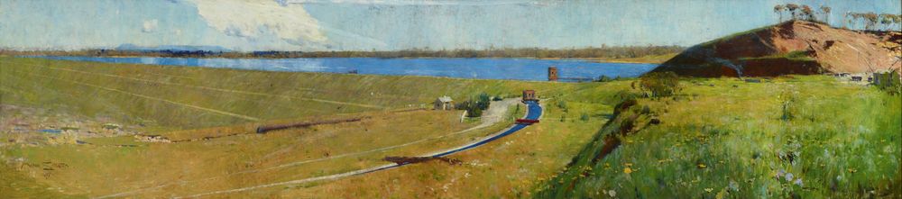 Prospect reservoir - by Arthur Streeton