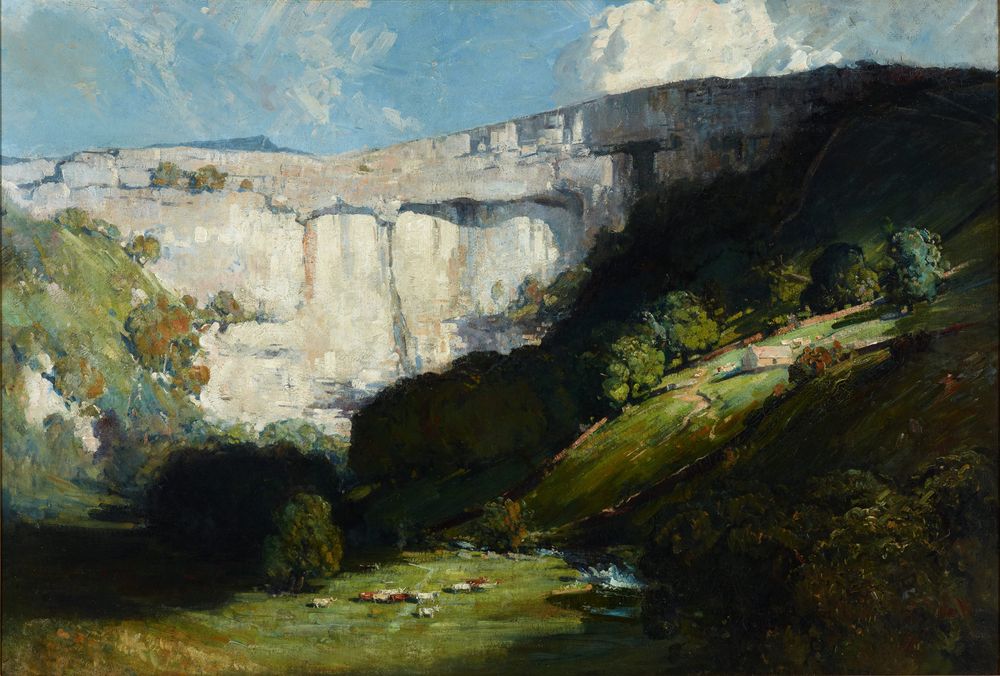 Malham Cove - by Arthur Streeton