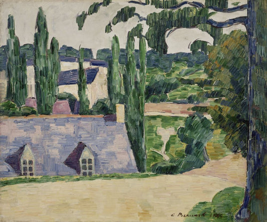 Landscape at Pont-Aven - by Émile Bernard