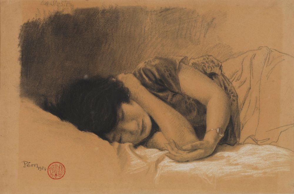 Sleeping - by Xu Beihong