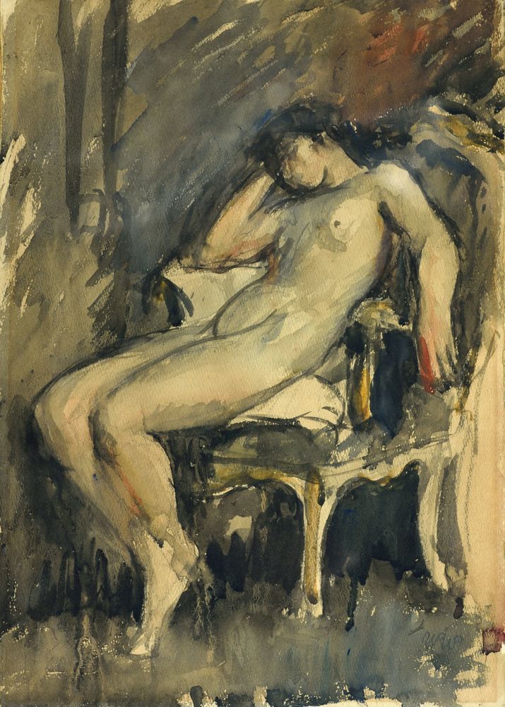 Nude Woman - by Wojciech Weiss