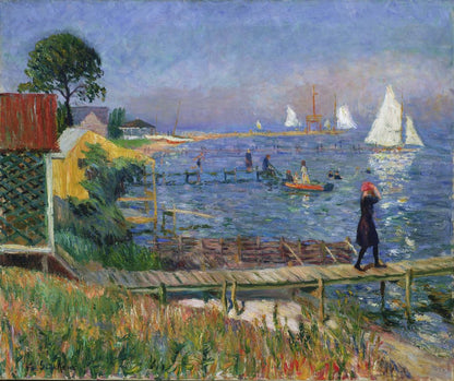 Bathers at Bellport - by William Glackens