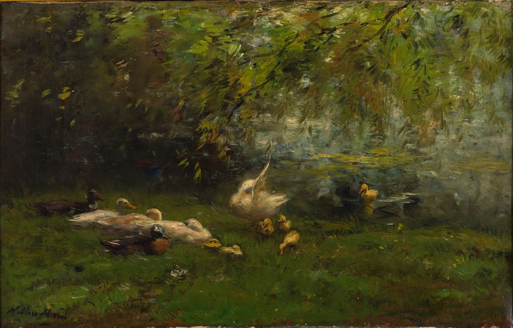 Duck heaven - by Willem Maris