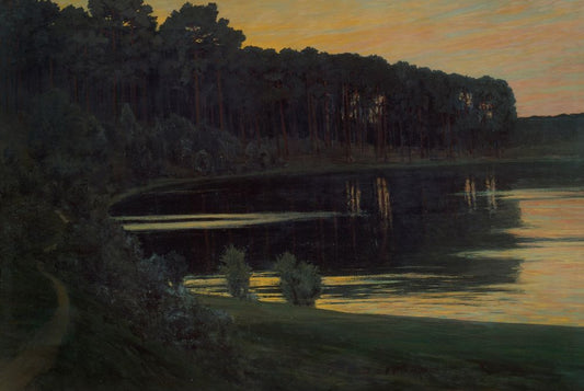 Lake Grunewald - by Walter Leistikow