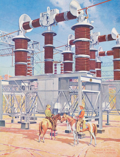 Guardians of Electric Service - by Walter L. Greene