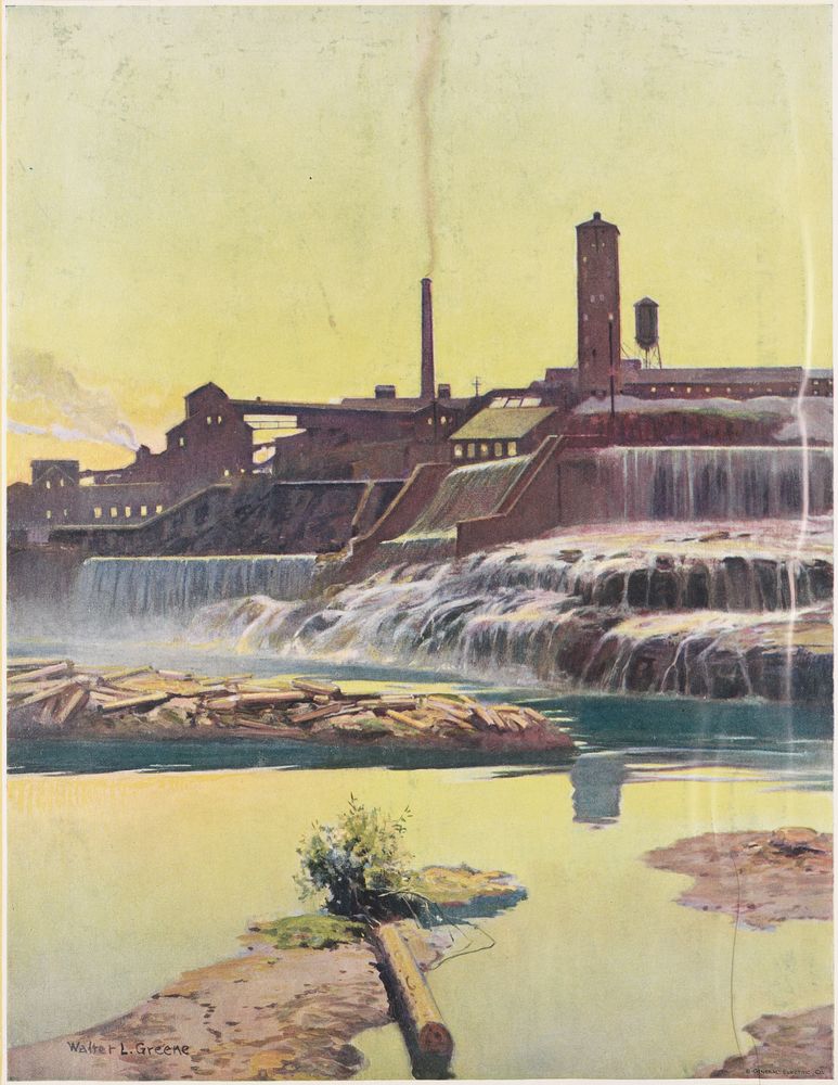 Electricity in the Paper Mill - by Walter L. Greene