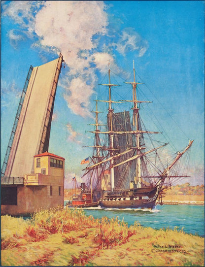 A Salute to "Old Ironsides" - by Walter L. Greene