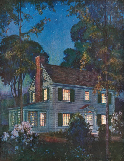 Electricity makes both cottage and  mansion the home of a hundred comforts - by Walter L. Greene