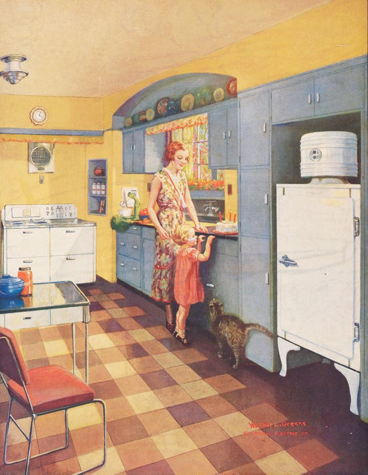 A General electric Kitchen - by Walter L. Greene