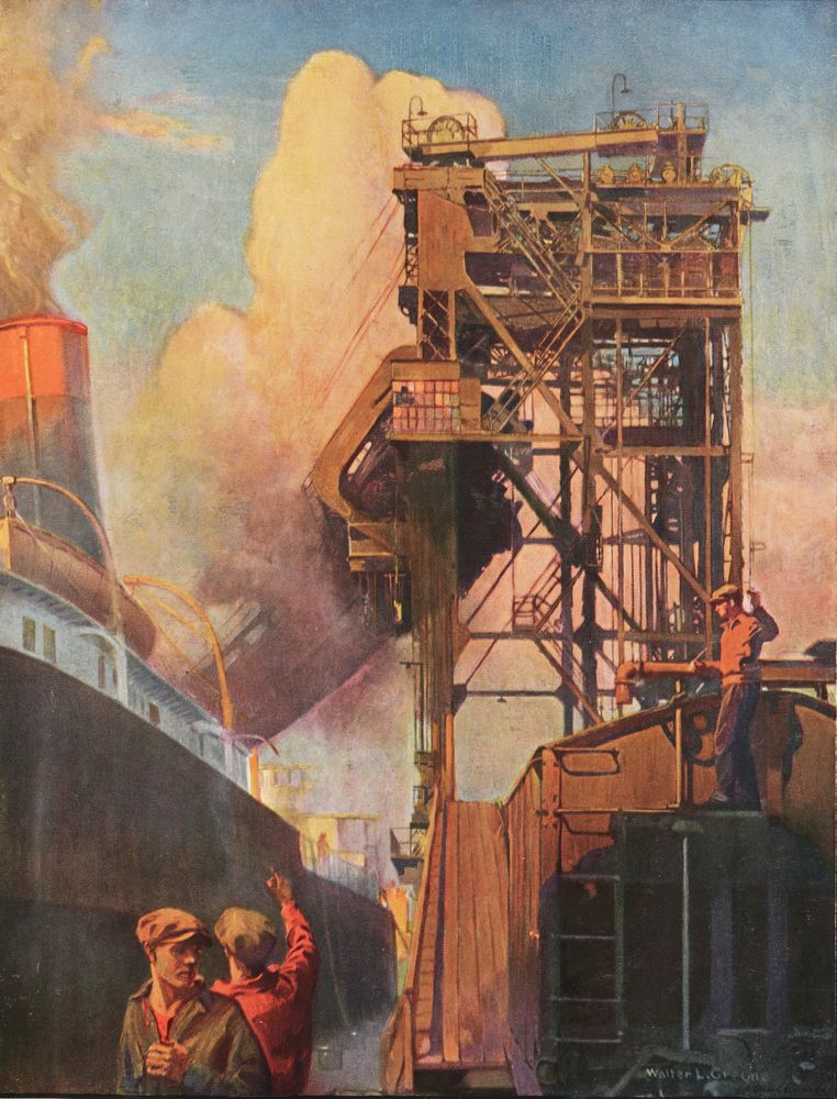 The first Electrified Car Dumper on the Great Lakes - by Walter L. Greene