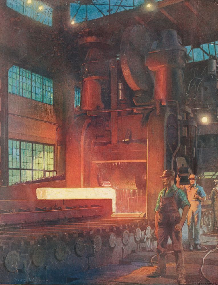 Electric Drive in Steel Mill - by Walter L. Greene