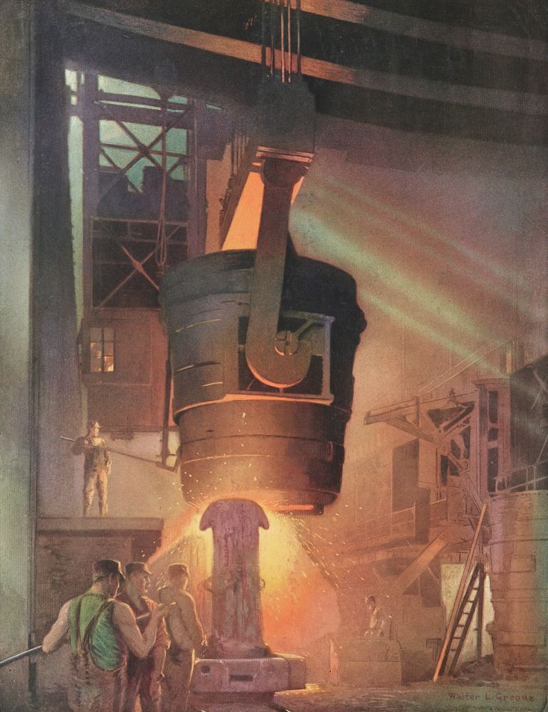 Electricity in Steel Mills - by Walter L. Greene