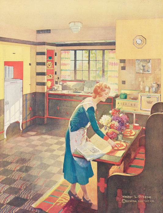 The Kitchen of Her Dreams - by Walter L. Greene