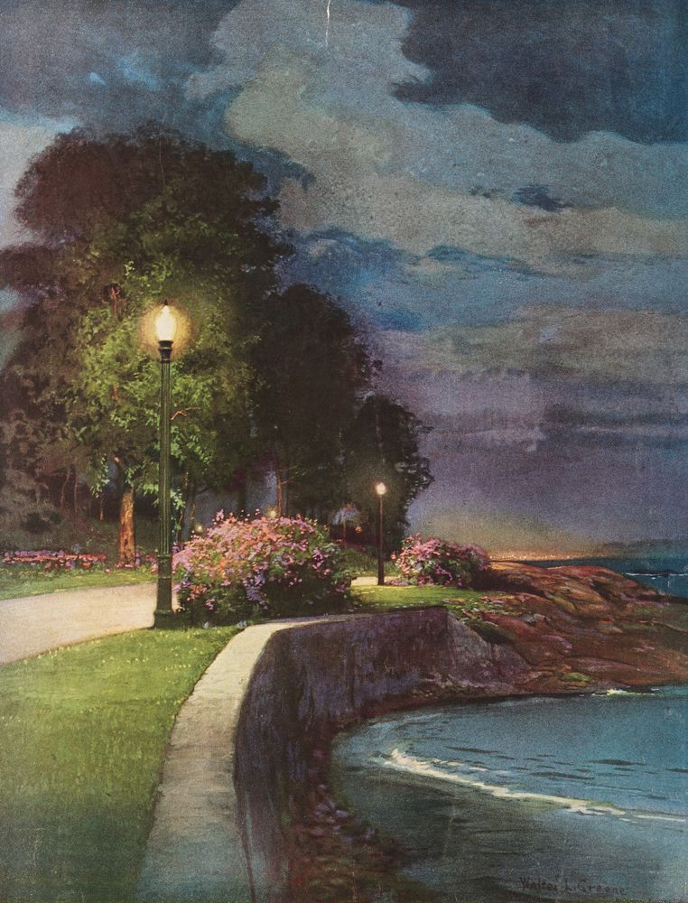 A Path of Beauty Through the Night - by Walter L. Greene