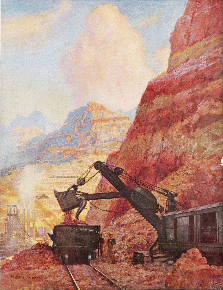 Copper Mining - by Walter L. Greene