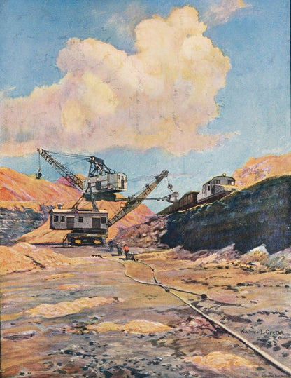 Open-Pit Mining with Electric Shovels - by Walter L. Greene