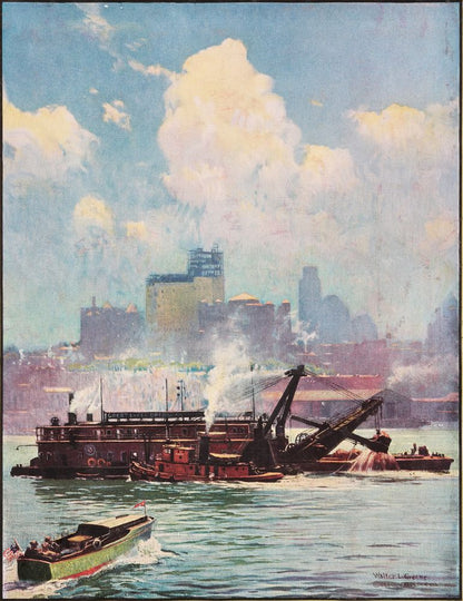 Electrically Operated Dredge - by Walter L. Greene