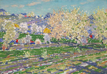 In Spring (Blossom Time) - by Vilhelms Purvītis