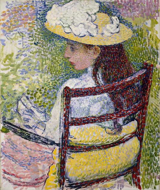 Jeanne Pissarro - by Théo van Rysselberghe