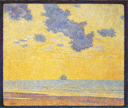 Big Clouds - by Théo van Rysselberghe