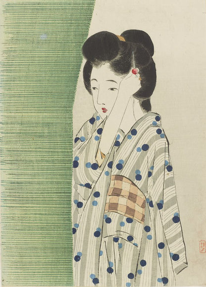 Album of woodblock prints - by Takeuchi Keishū