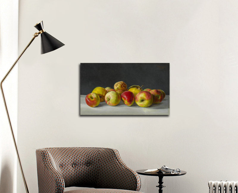 Still Life with Apples - by Süleyman Seyyid