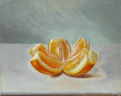 Still Life with Orange - by Süleyman Seyyid