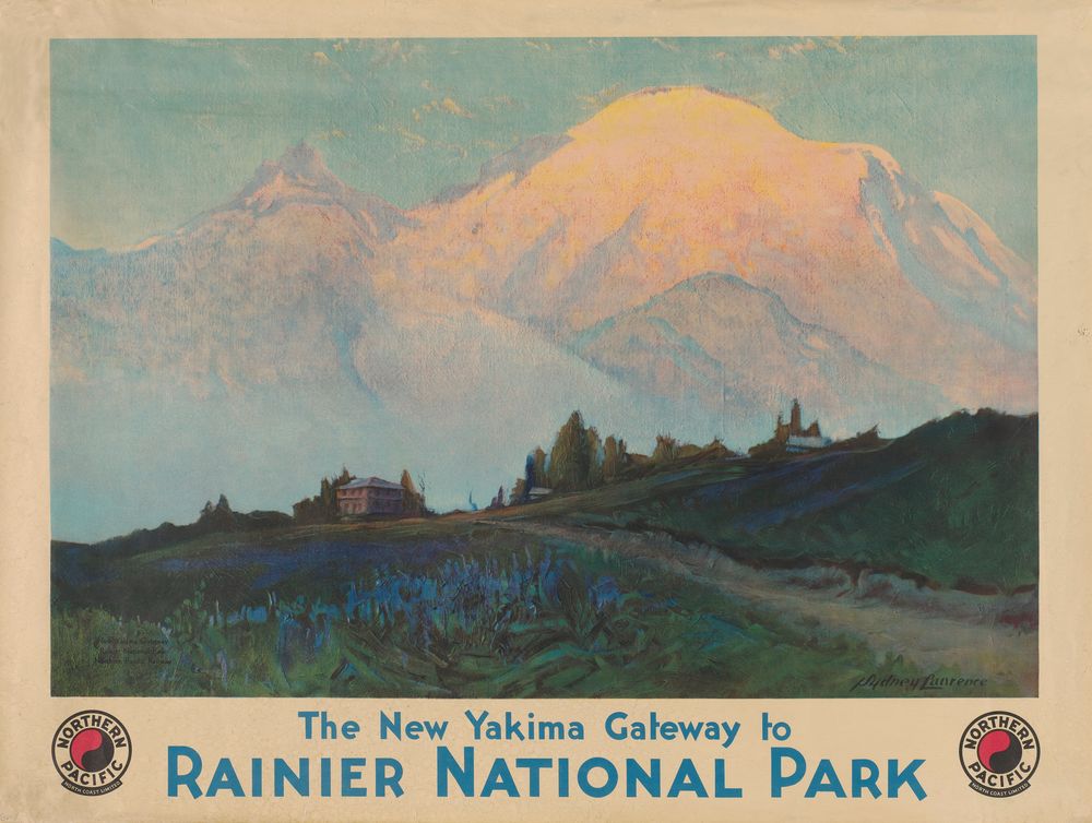 The New Yakima Gateway to Rainier National Park - by Sydney Laurence