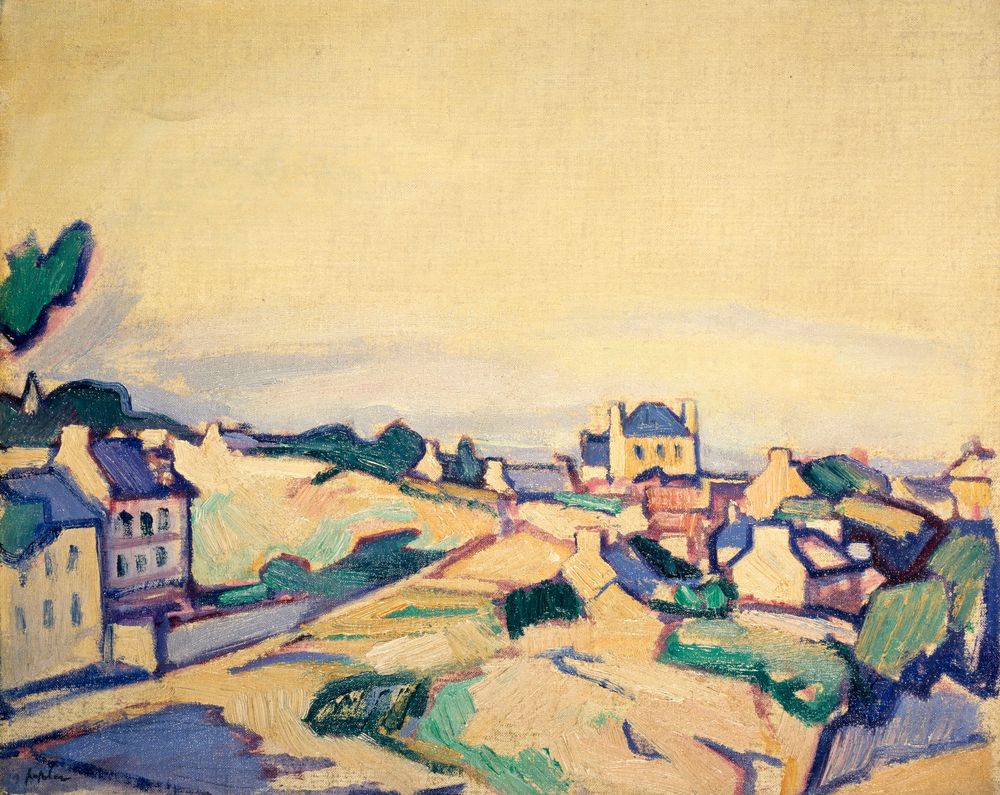 Île de Bréhat - by Samuel Peploe