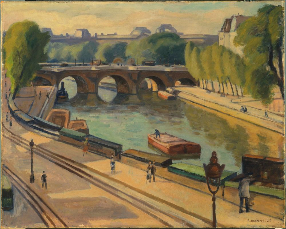 Pont Neuf - by Samuel Halpert