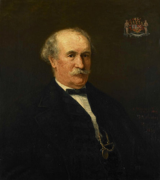 Menno David Graaf van Limburg Stirum (1807-91). Adjudant des konings, luitenant-generaal - by Hendrik Willem Mesdag