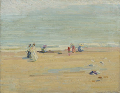 An English Beach - by Helen McNicoll