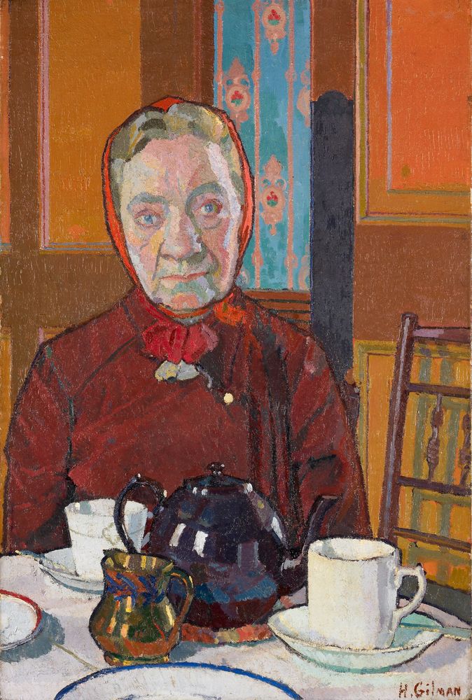 Mrs Mounter - by Harold Gilman