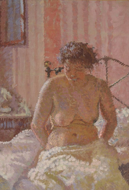 Nude in an Interior - by Harold Gilman