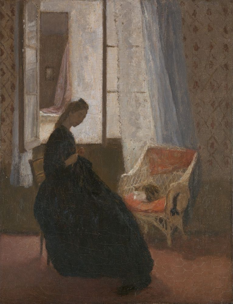 La Chambre sur la Cour - by Gwen John