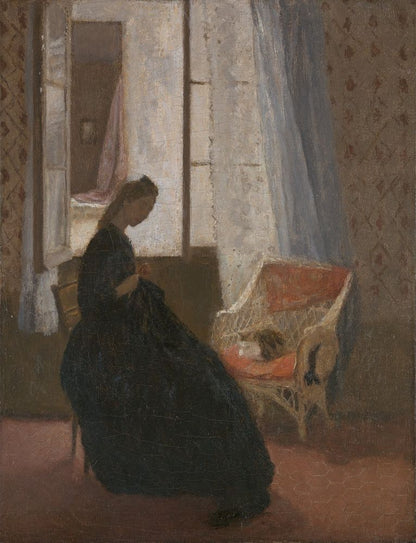 La Chambre sur la Cour - by Gwen John