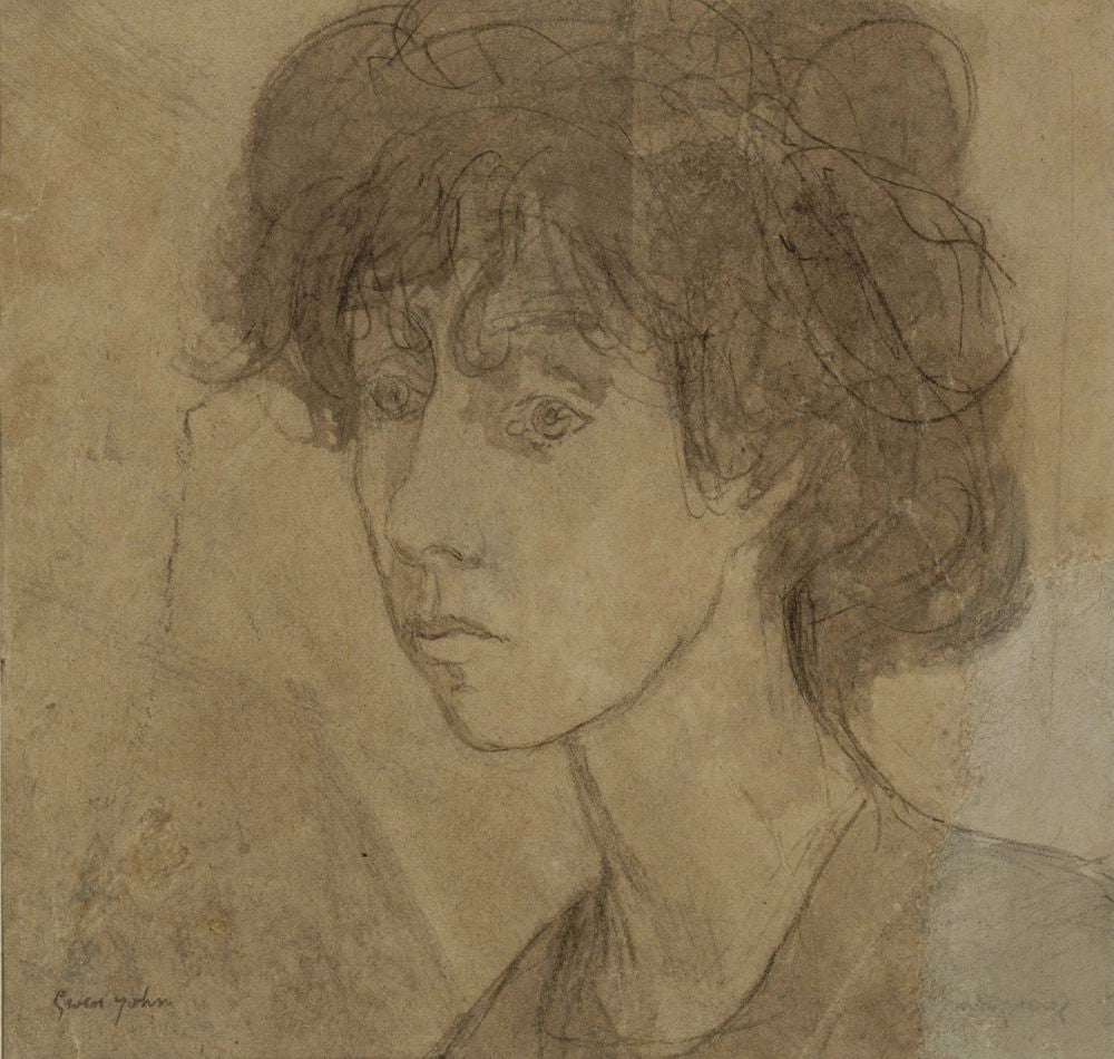 Head of a Woman - by Gwen John