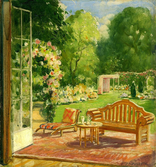 Summer Garden by Guy Lipscombe - by Guy Lipscombe