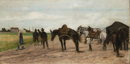 Campagna Romana - by Giovanni Fattori