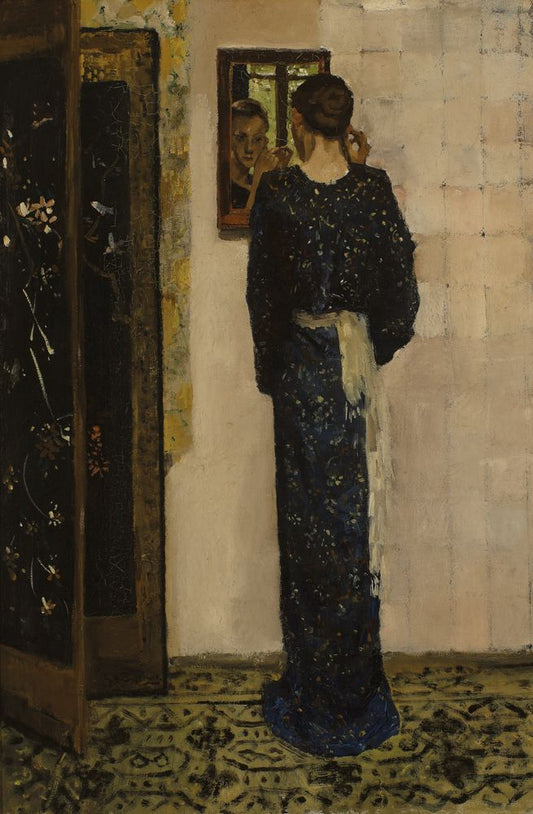 The Earring - by George Hendrik Breitner