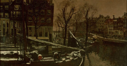 Winter in Amsterdam - by George Hendrik Breitner