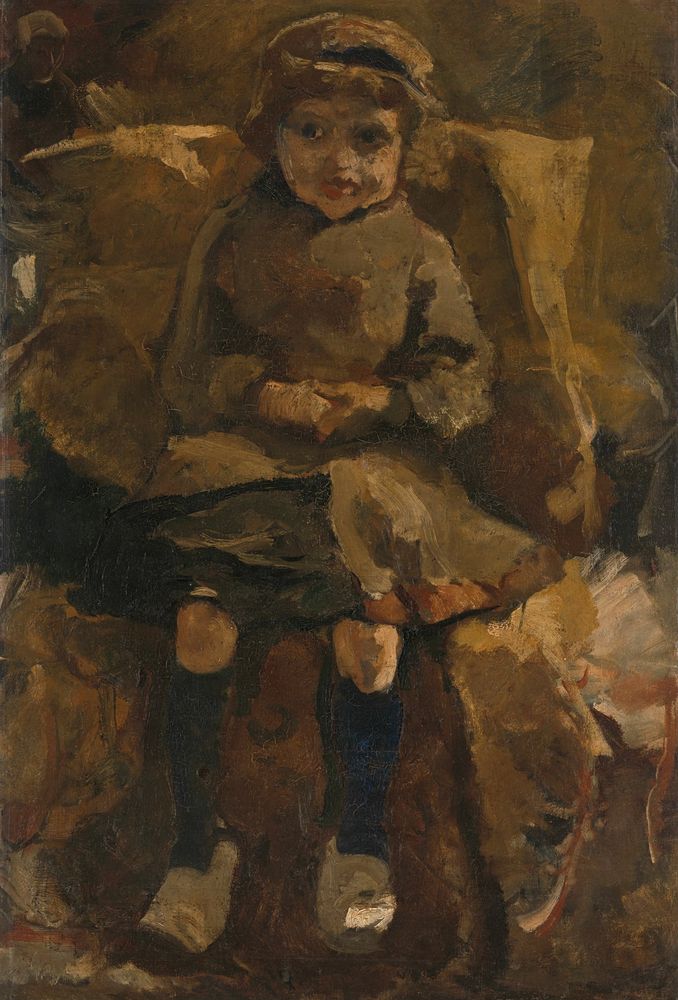 De klompjes - by George Hendrik Breitner