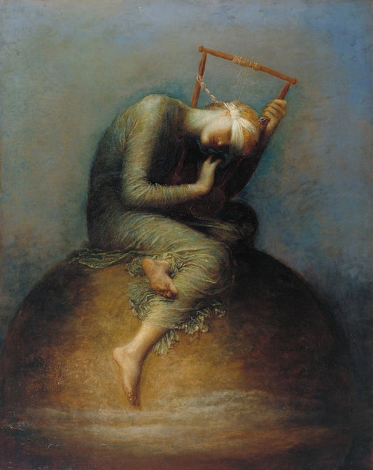 Hope - by George Frederic Watts