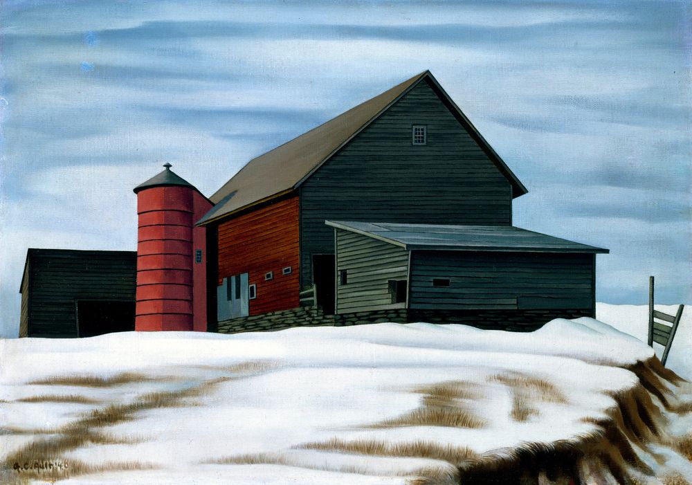 The Ricks Barn, Woodstock - by George Ault