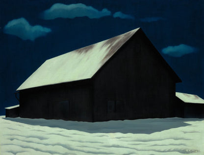 January Full Moon - by George Ault