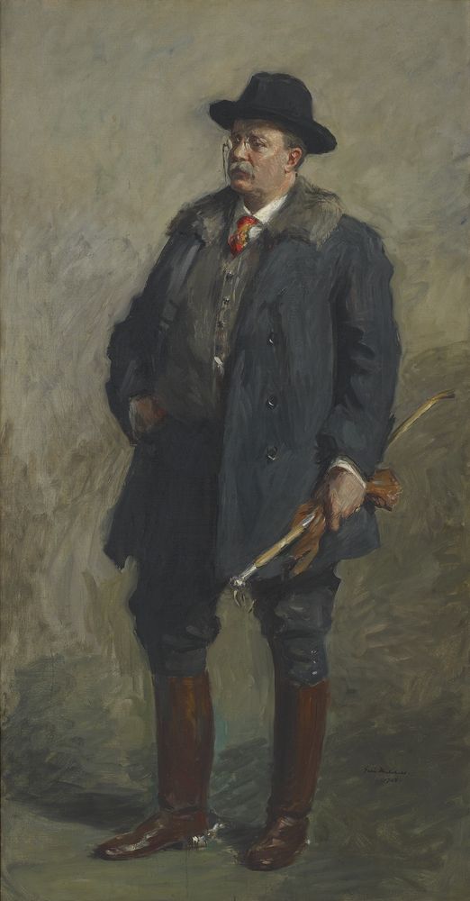 Portrait of President Theodore Roosevelt - by Gari Melchers