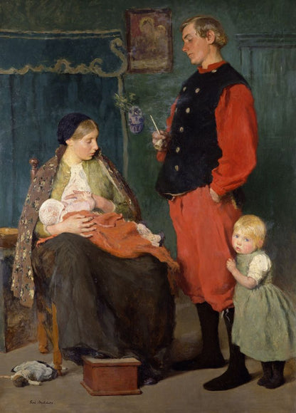 The family - by Gari Melchers