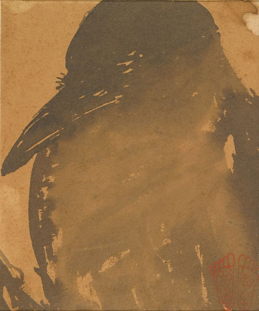 Crow study - by Gaganendranath Tagore