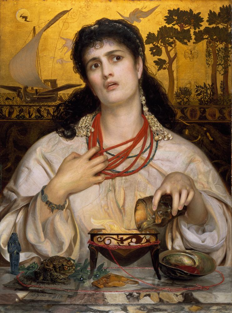 Medea - by Frederick Sandys