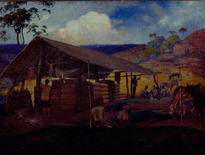 Pouso de Tropeiros em Cubatão,1826 - by Franta Richter